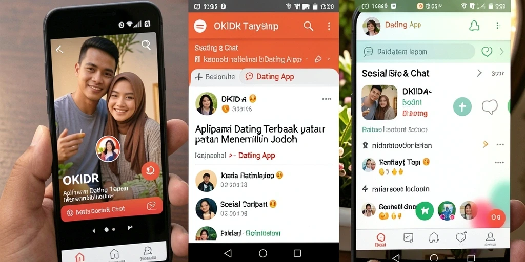 Tampilan antarmuka OKIDR yang modern dan ramah pengguna.