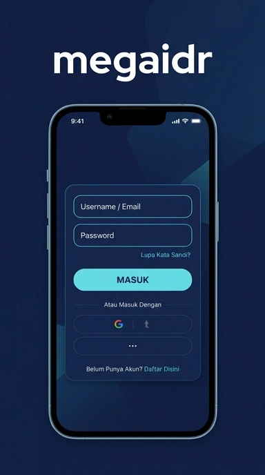 Panduan Masuk Akun Megaidr untuk Pengguna Android